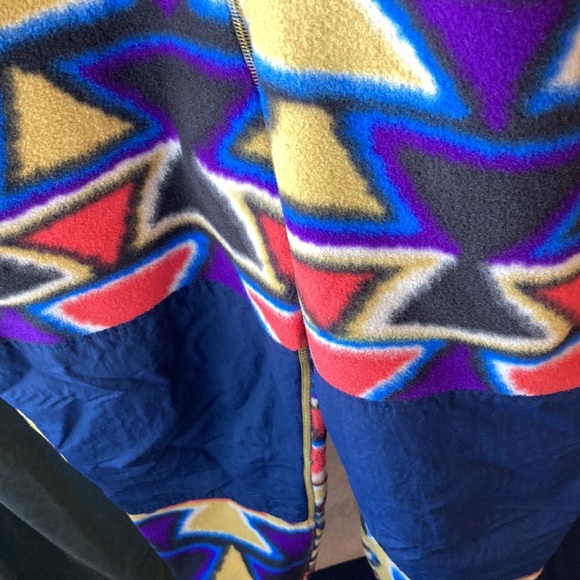 🛑Patagonia Synchilla Jumpsuit Fleece-Lab Patched Vision Quest Big:Catalan Coral - Picture 2 of 8